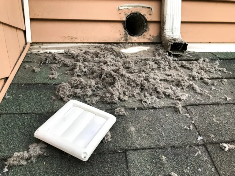 Dryer Vent Lint Buildup Risks