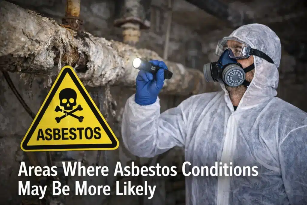 Areas Where Asbestlint Conditions May Be More Likely