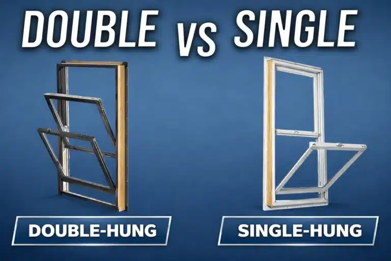 Single-Hung vs. Double-Hung Windows