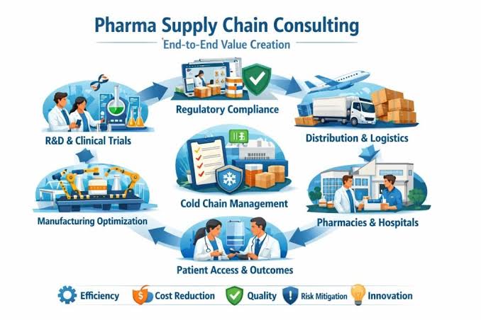 Pharmaceutical Supply Chain Consulting: Strengthening End-to-End Operations